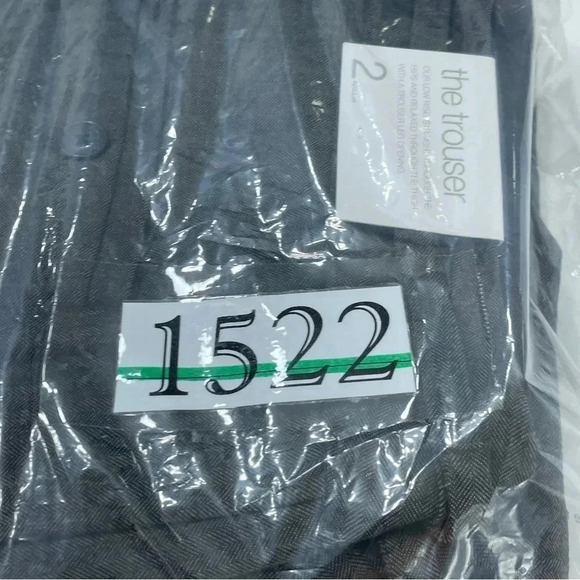 NWT GAP the Trouser wide leg wool blend Womens Size 2 Reg 1522 - Picture 12 of 12